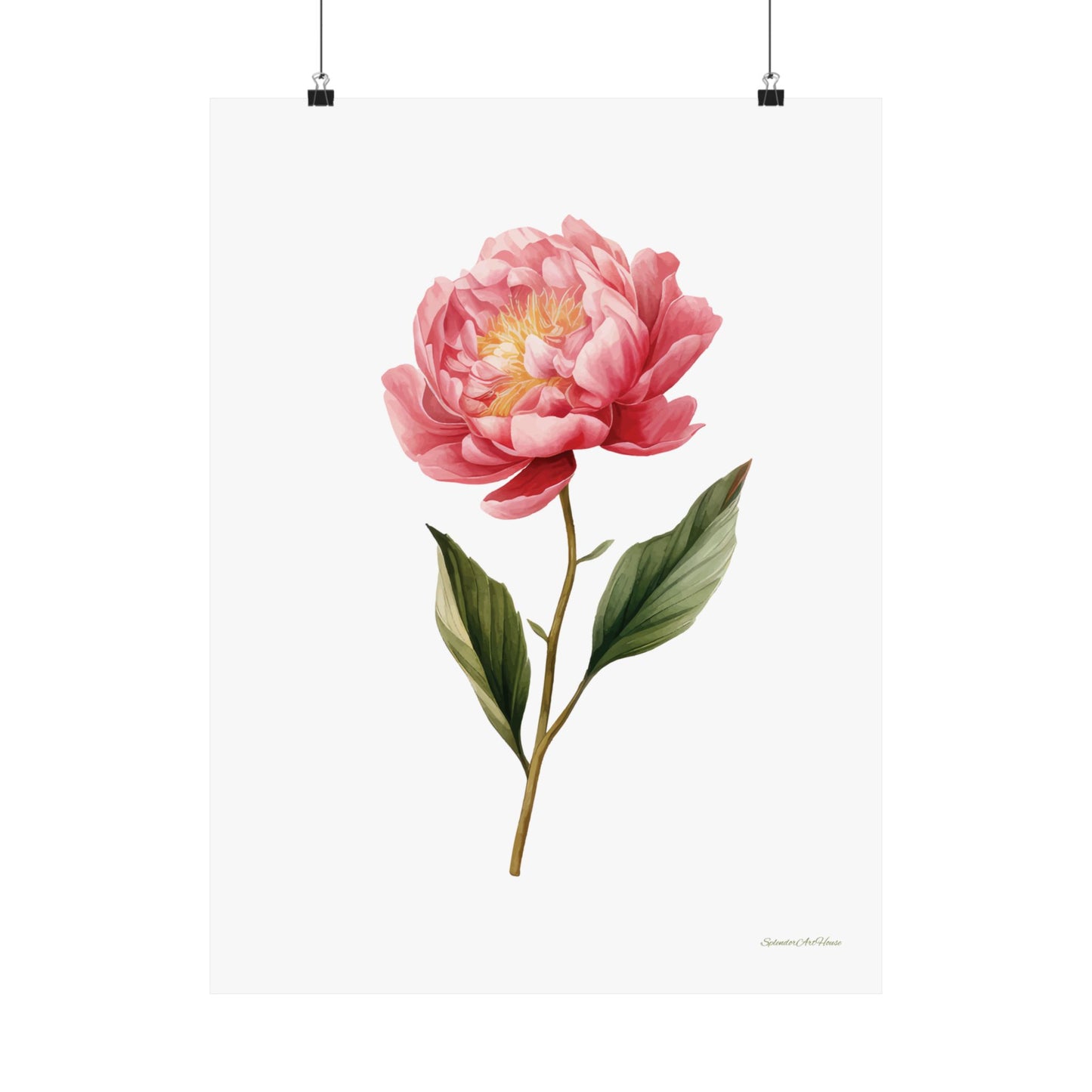 Floral, Matte Vertical Poster