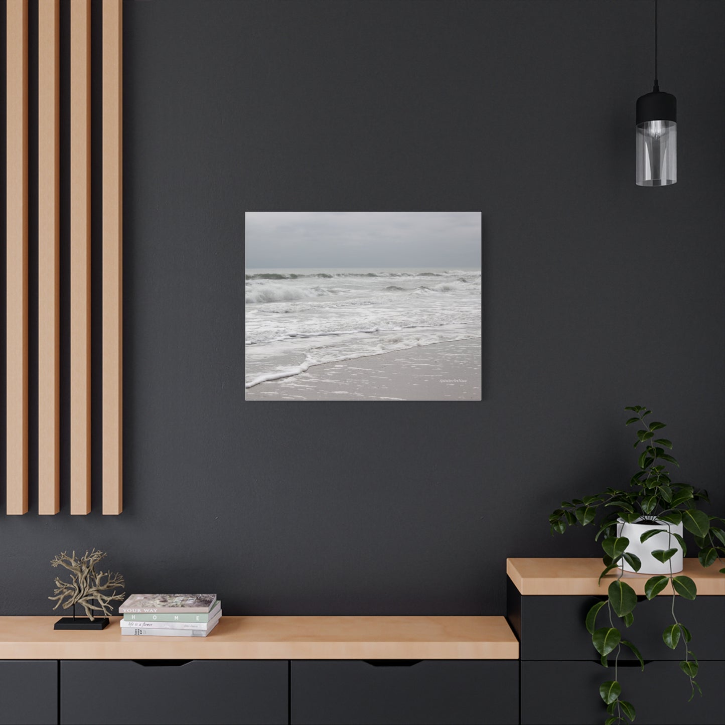 Ocean, Matte Canvas, Stretched, 1.25"