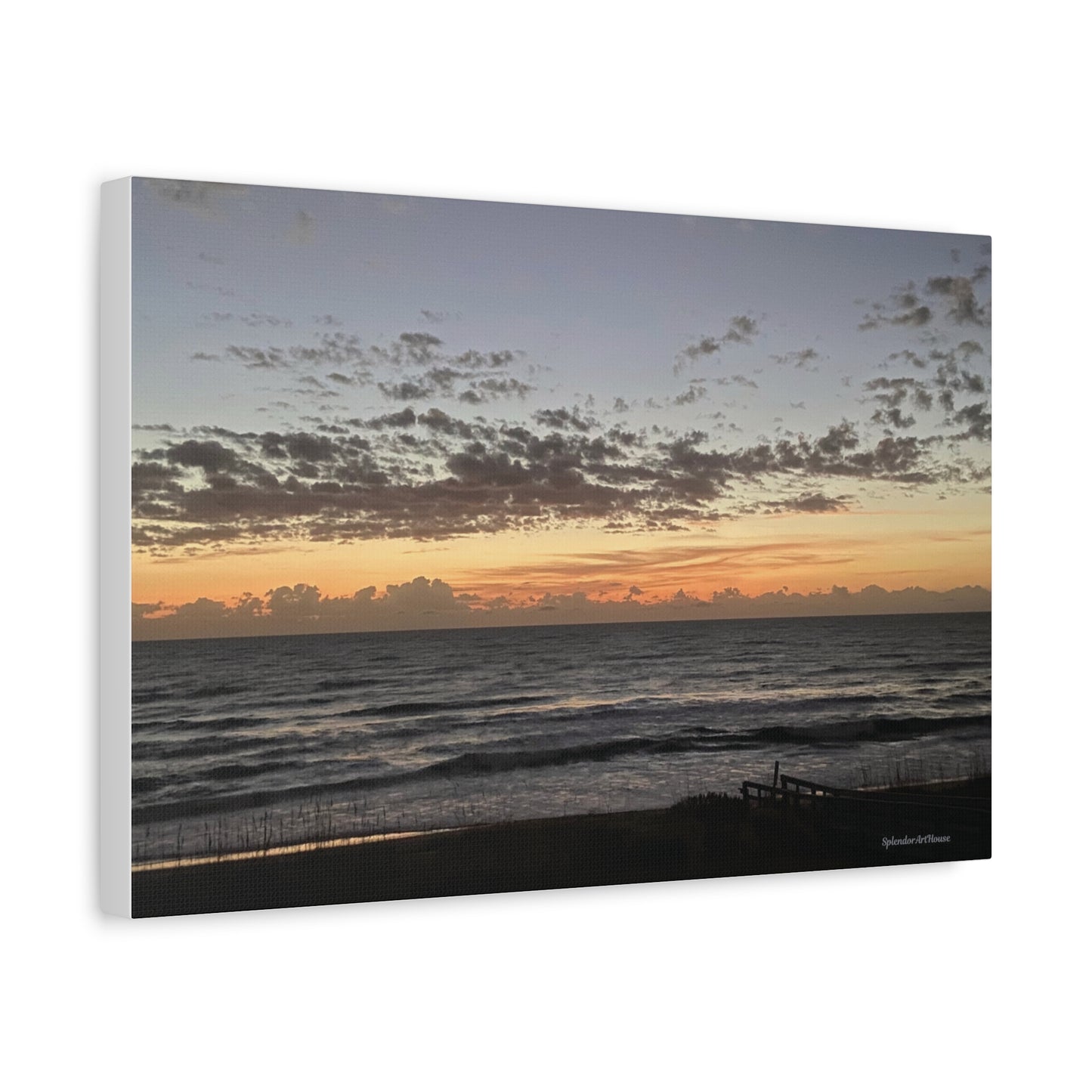 Ocean, Matte Canvas, Stretched, 1.25"