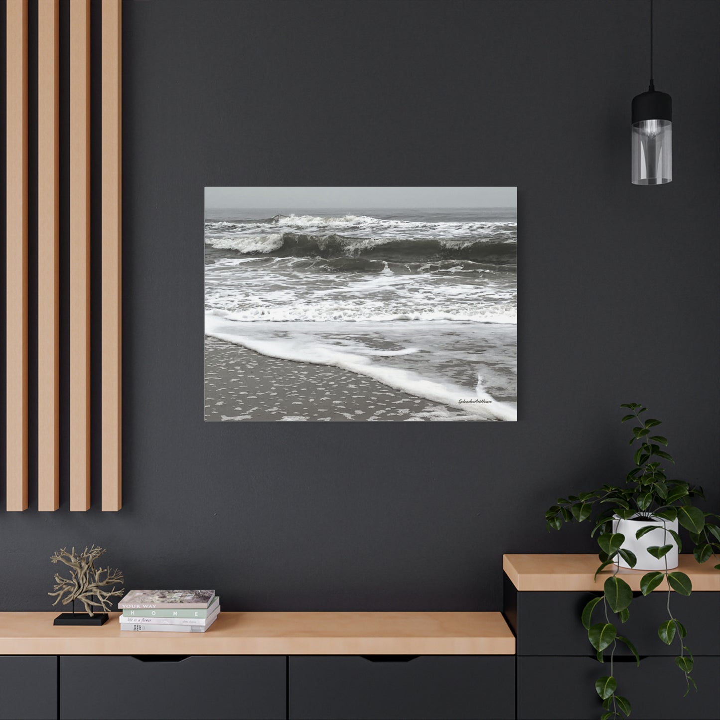 Ocean, Matte Canvas, Stretched, 1.25"
