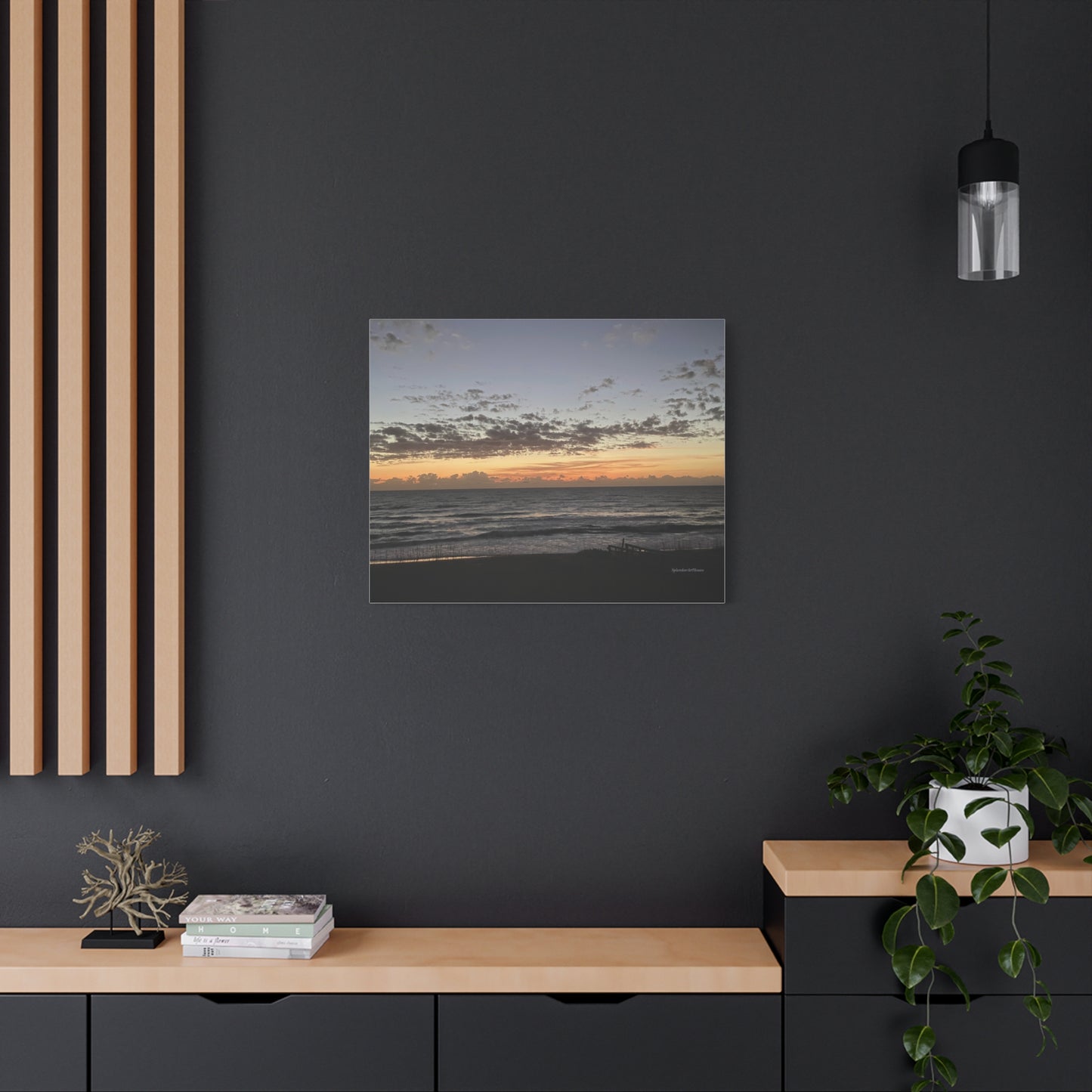 Ocean, Matte Canvas, Stretched, 1.25"