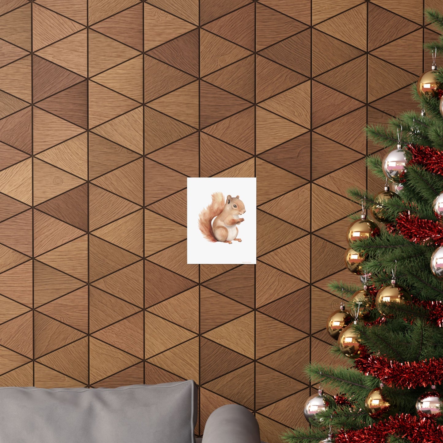 Squirrel, Matte Vertical Poster