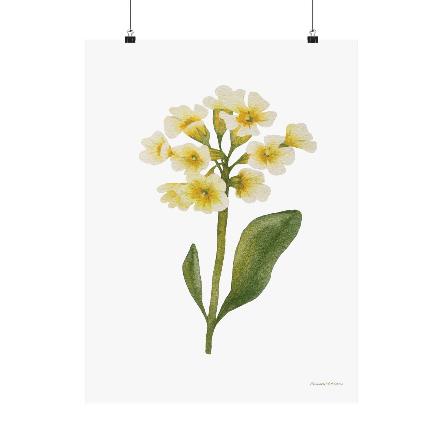 Floral, Matte Vertical Poster