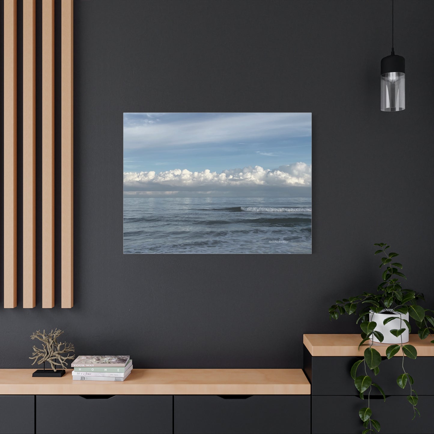 Ocean, Matte Canvas, Stretched, 1.25"