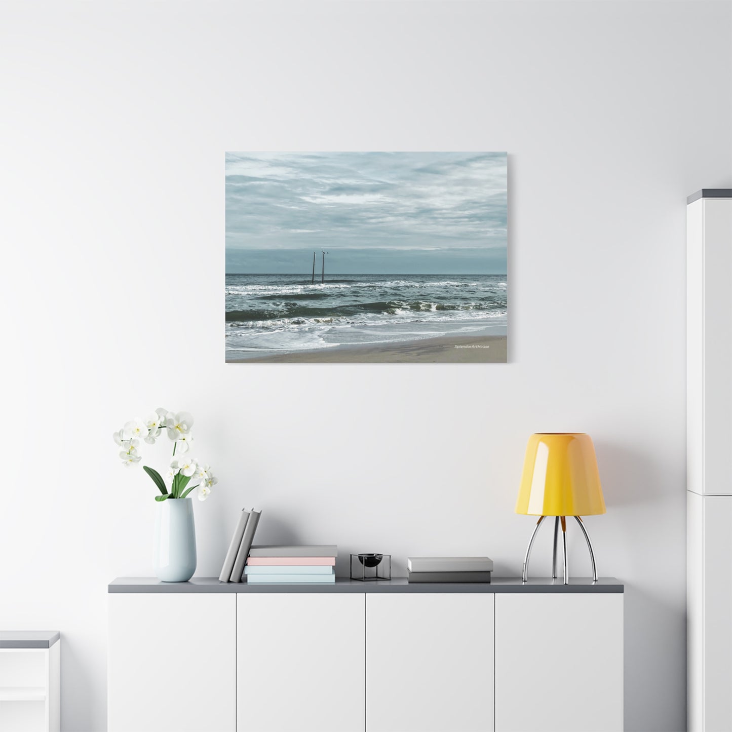Ocean, Matte Canvas, Stretched, 1.25"