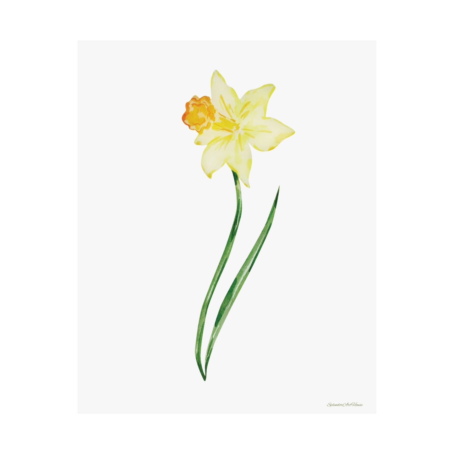 Floral, Matte Vertical Poster