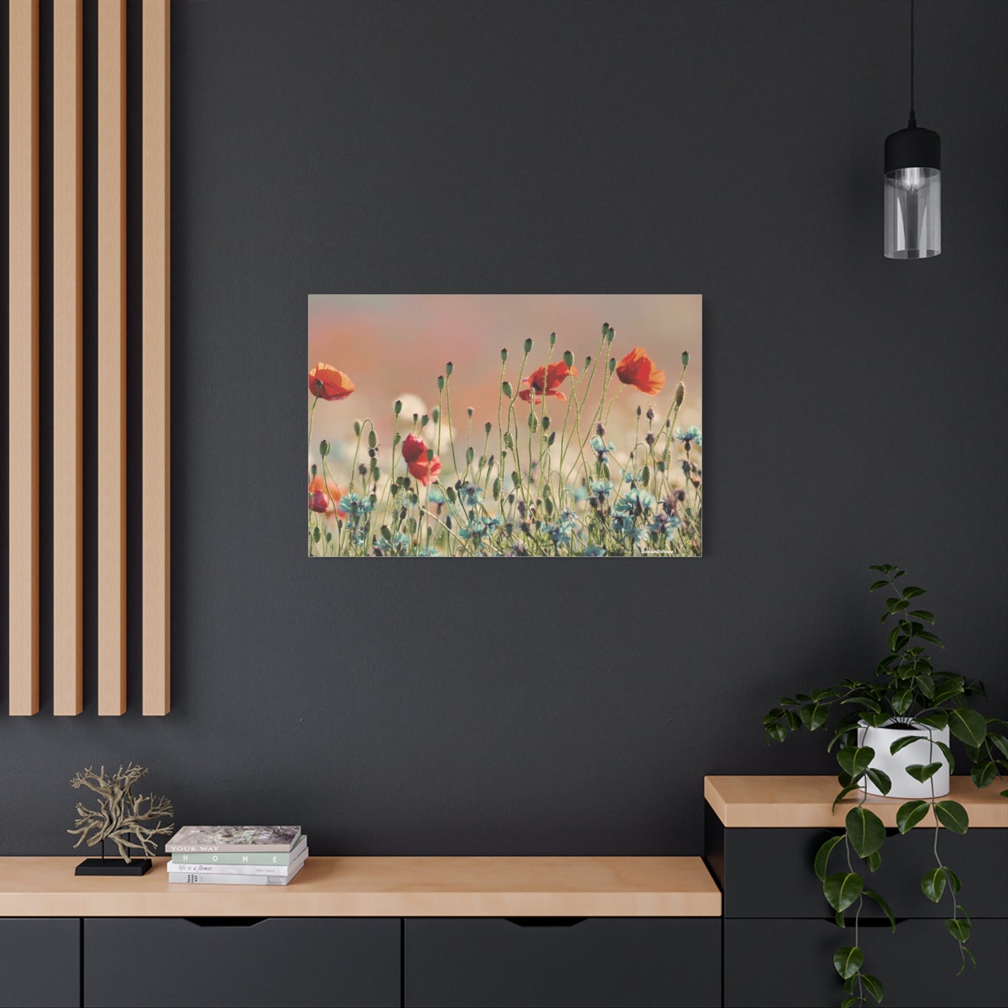 Floral, Matte Canvas, Stretched, 1.25"