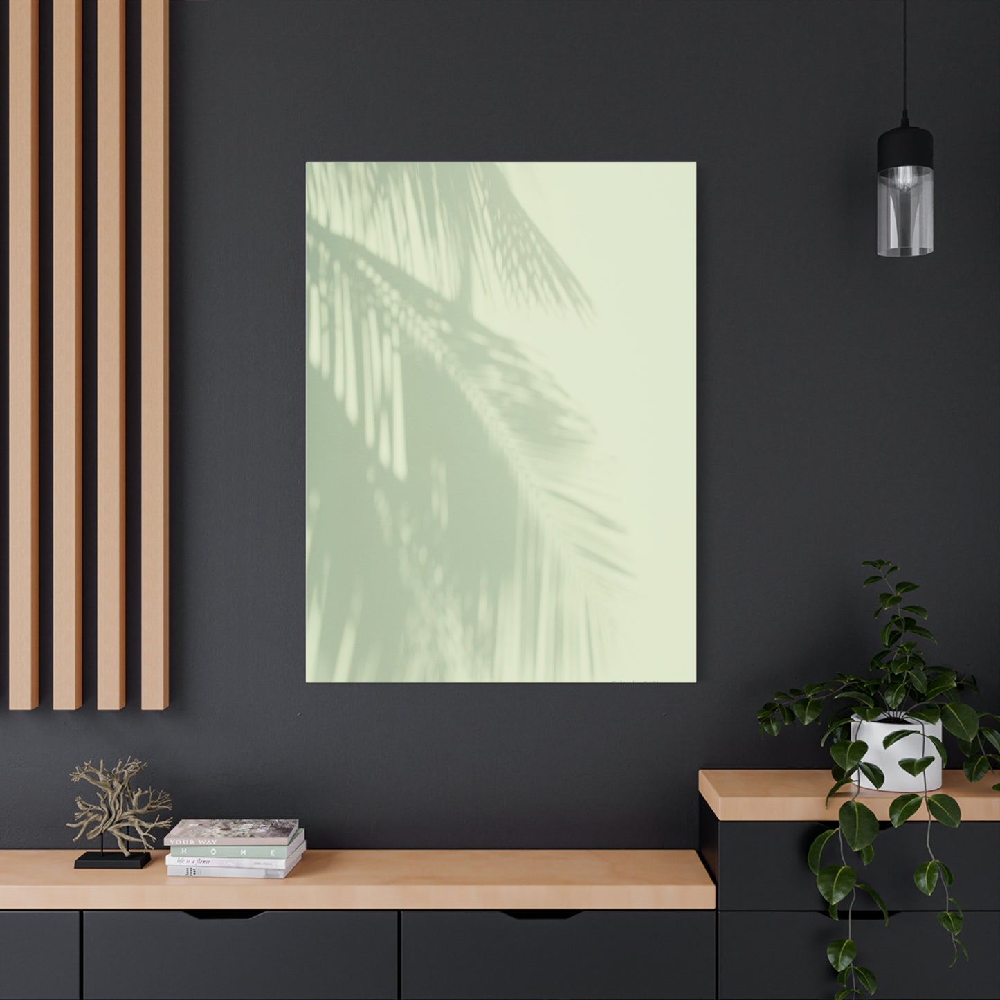Palm Tree, Matte Canvas, Stretched, 1.25"