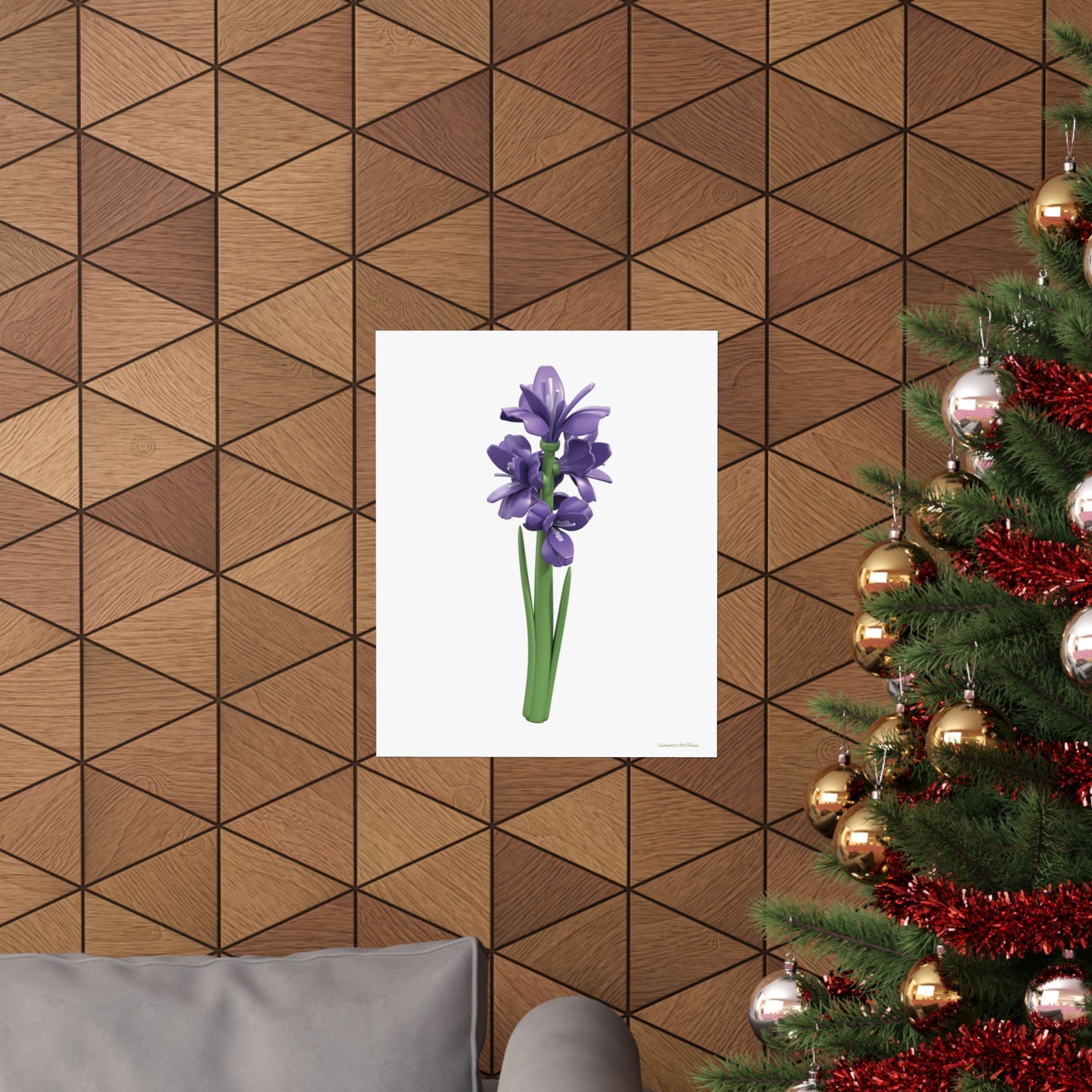 Floral, Matte Vertical Poster