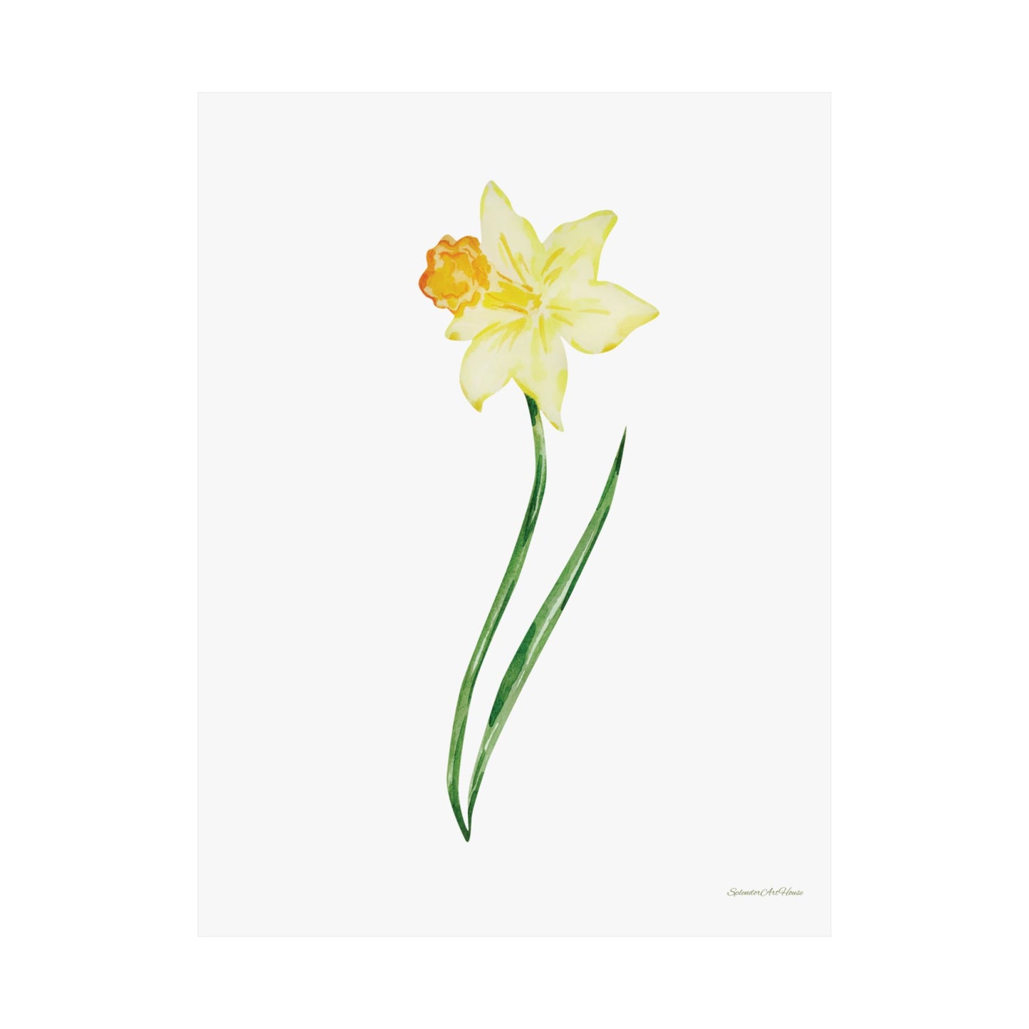 Floral, Matte Vertical Poster