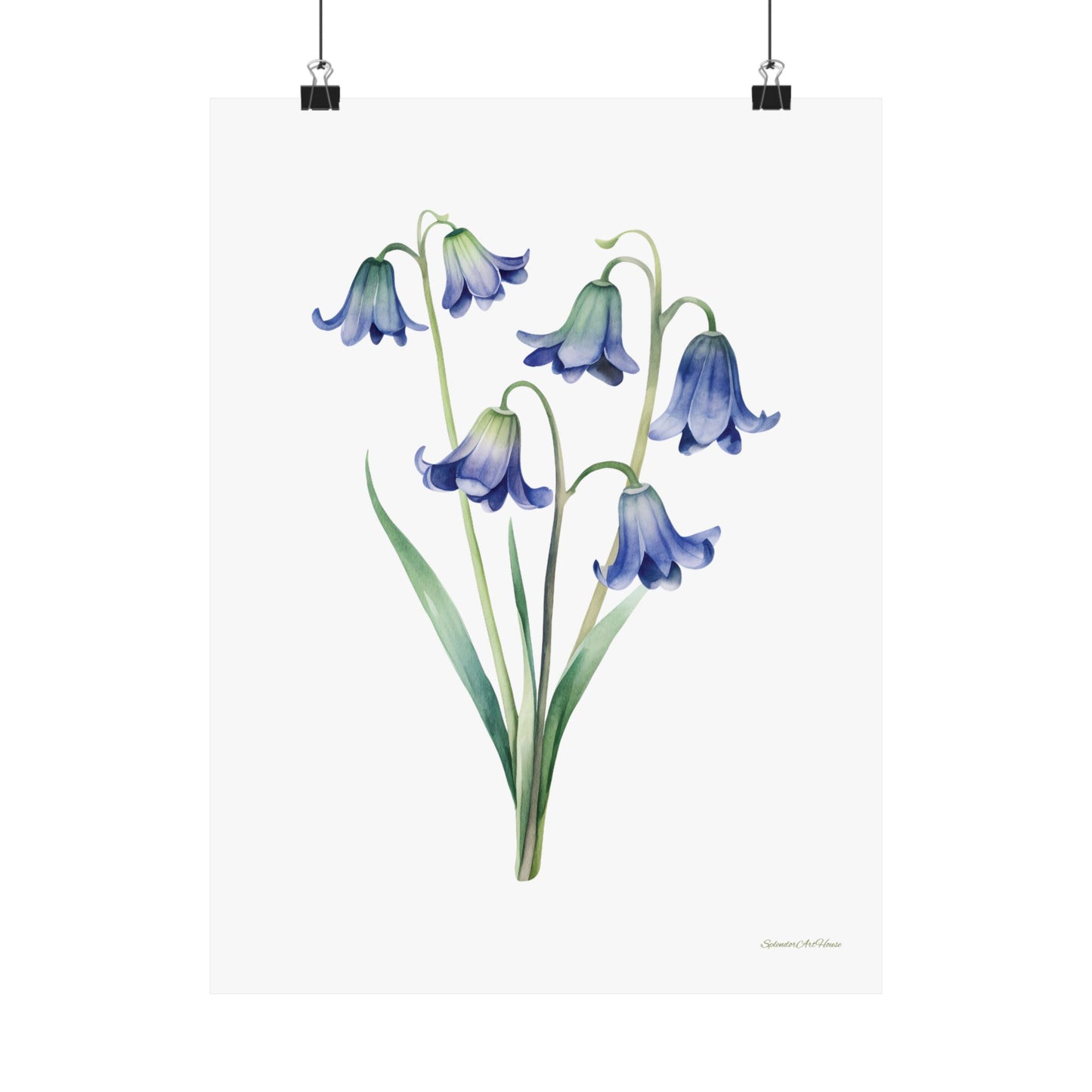 Floral, Matte Vertical Poster