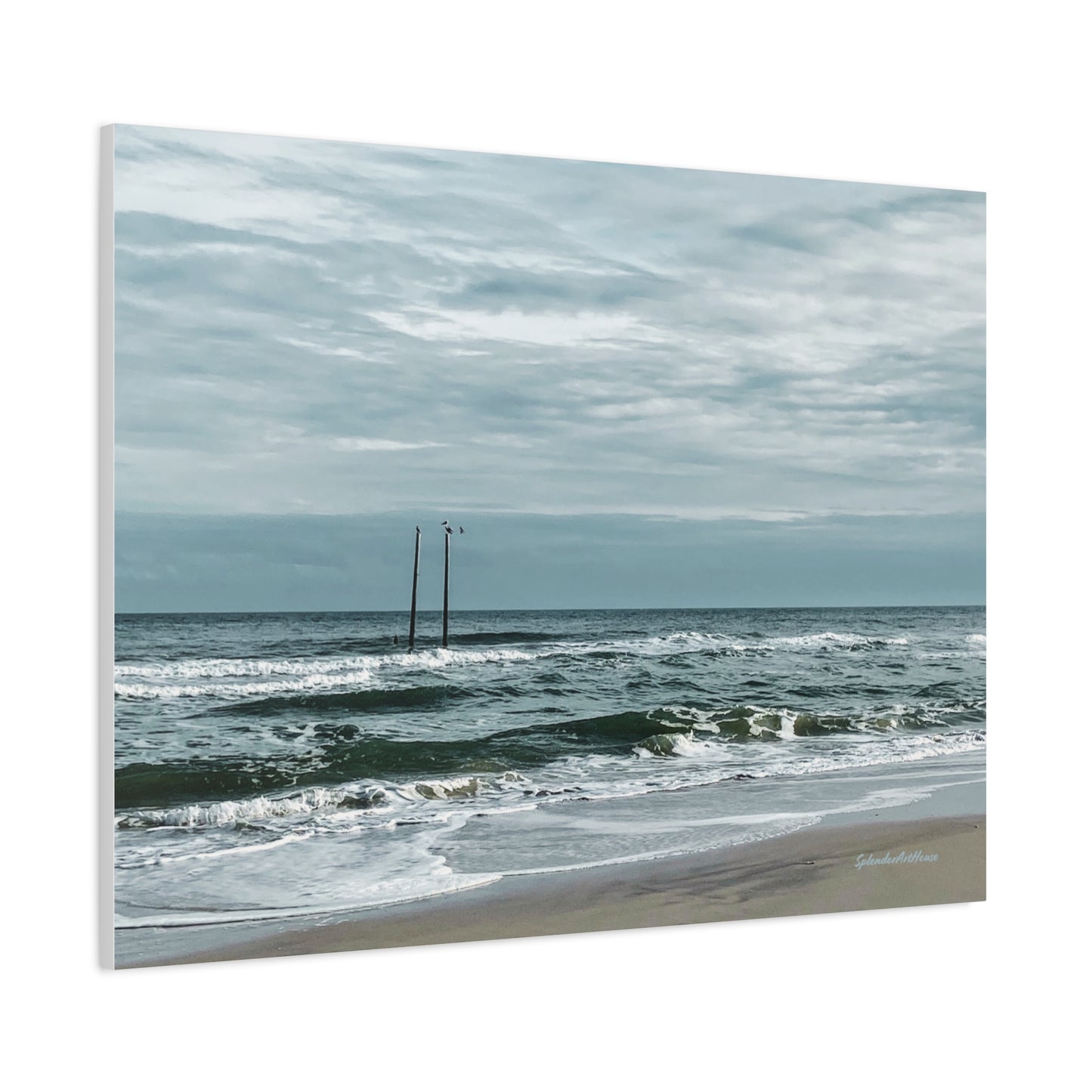 Ocean, Matte Canvas, Stretched, 1.25"