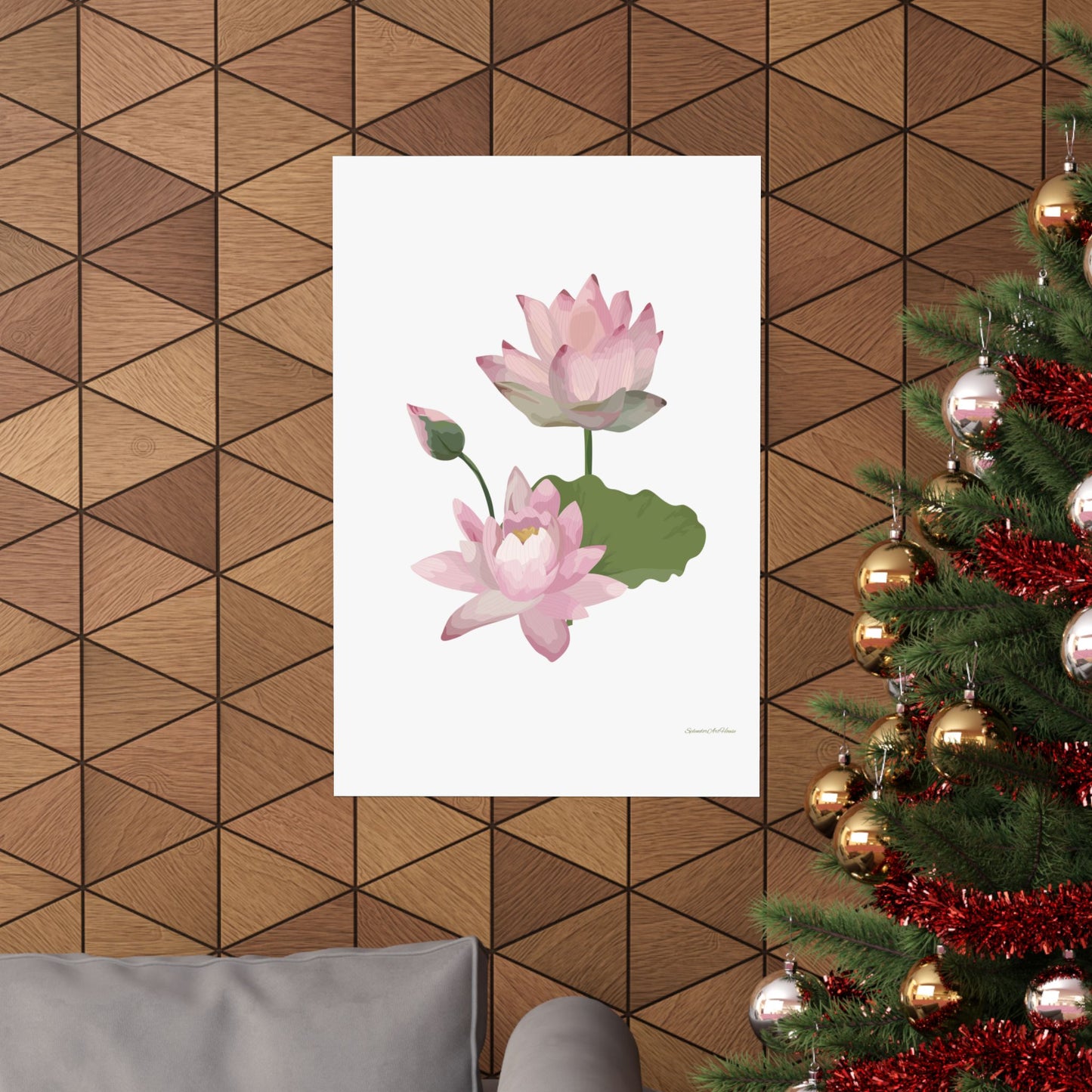 Floral, Matte Vertical Poster