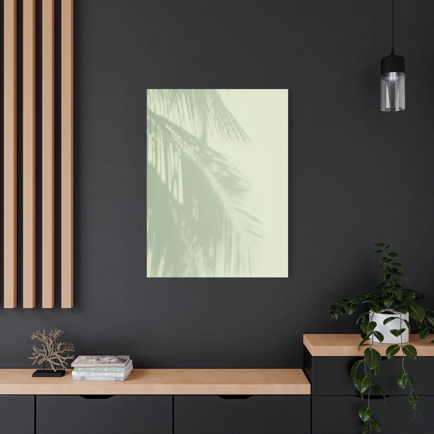 Palm Tree, Matte Canvas, Stretched, 1.25"