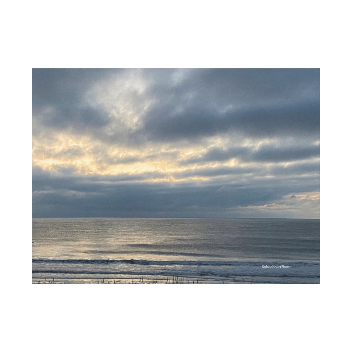 Ocean, Matte Canvas, Stretched, 1.25"