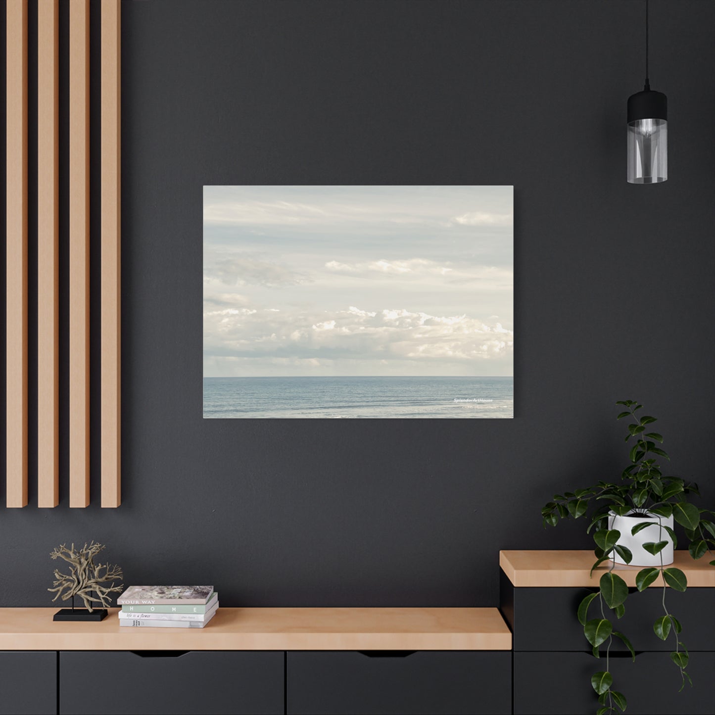 Ocean, Matte Canvas, Stretched, 1.25"