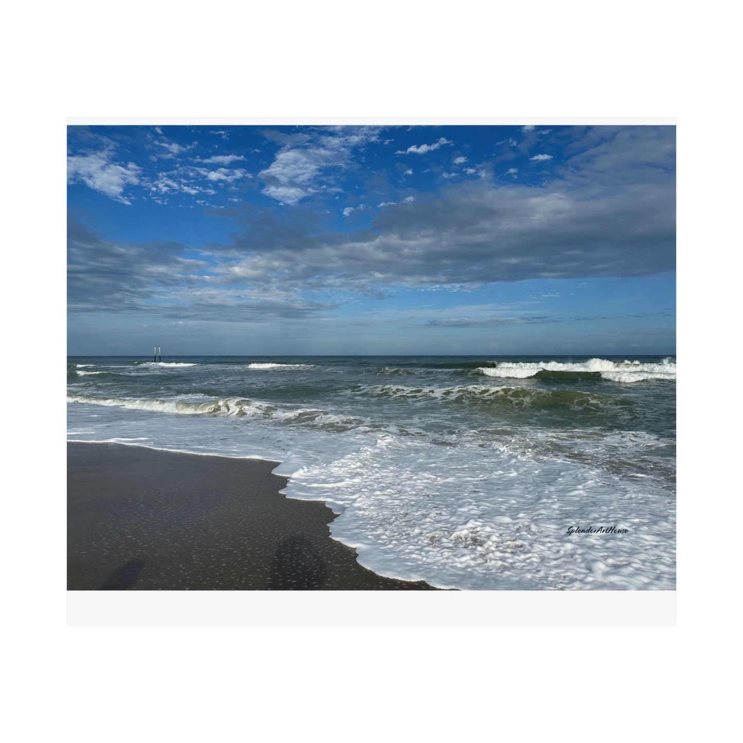 Ocean, Matte Horizontal Poster