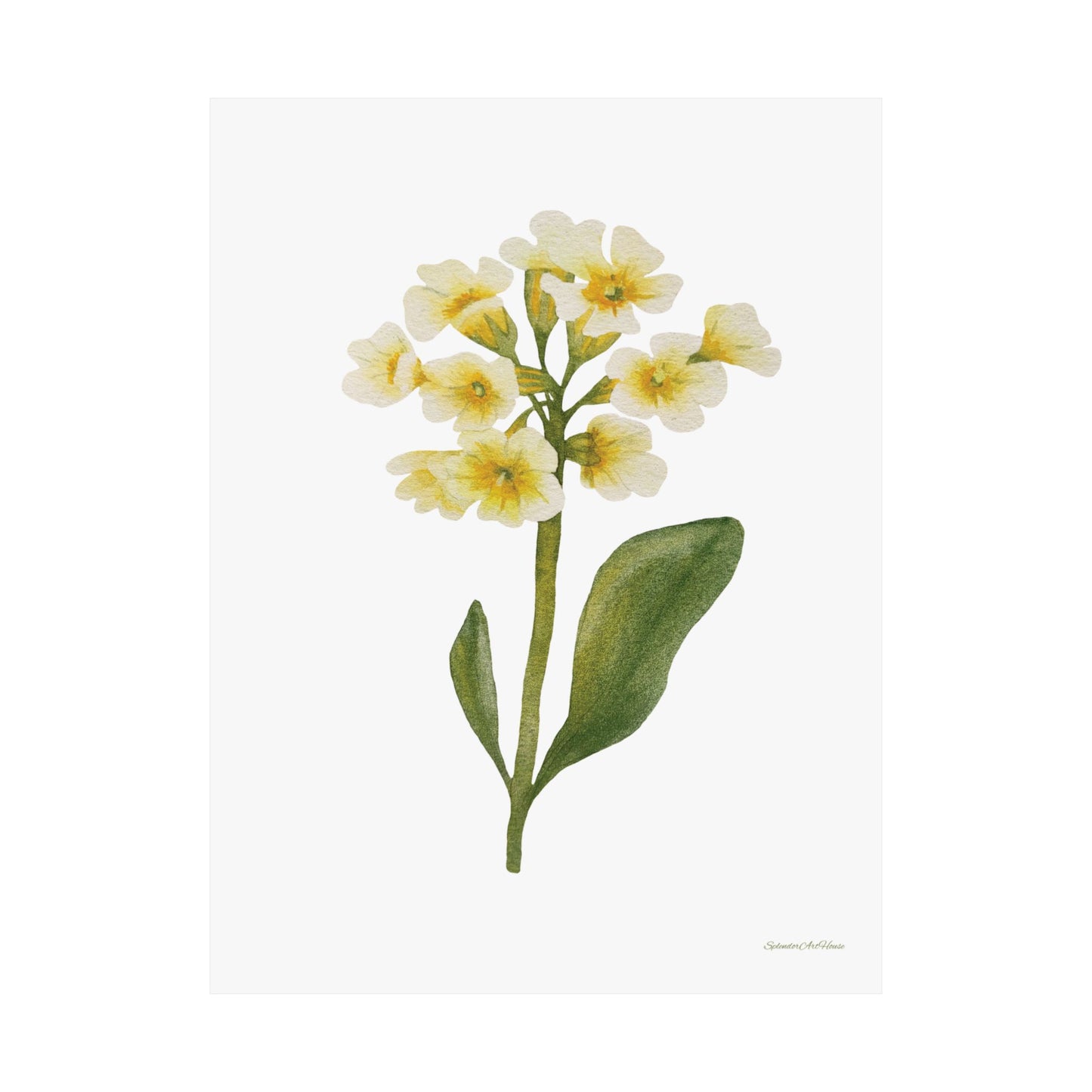 Floral, Matte Vertical Poster