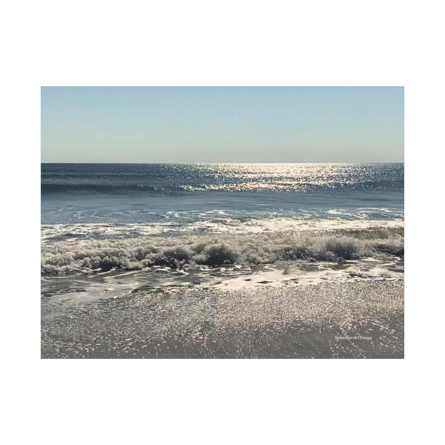 Ocean, Matte Canvas, Stretched, 1.25"