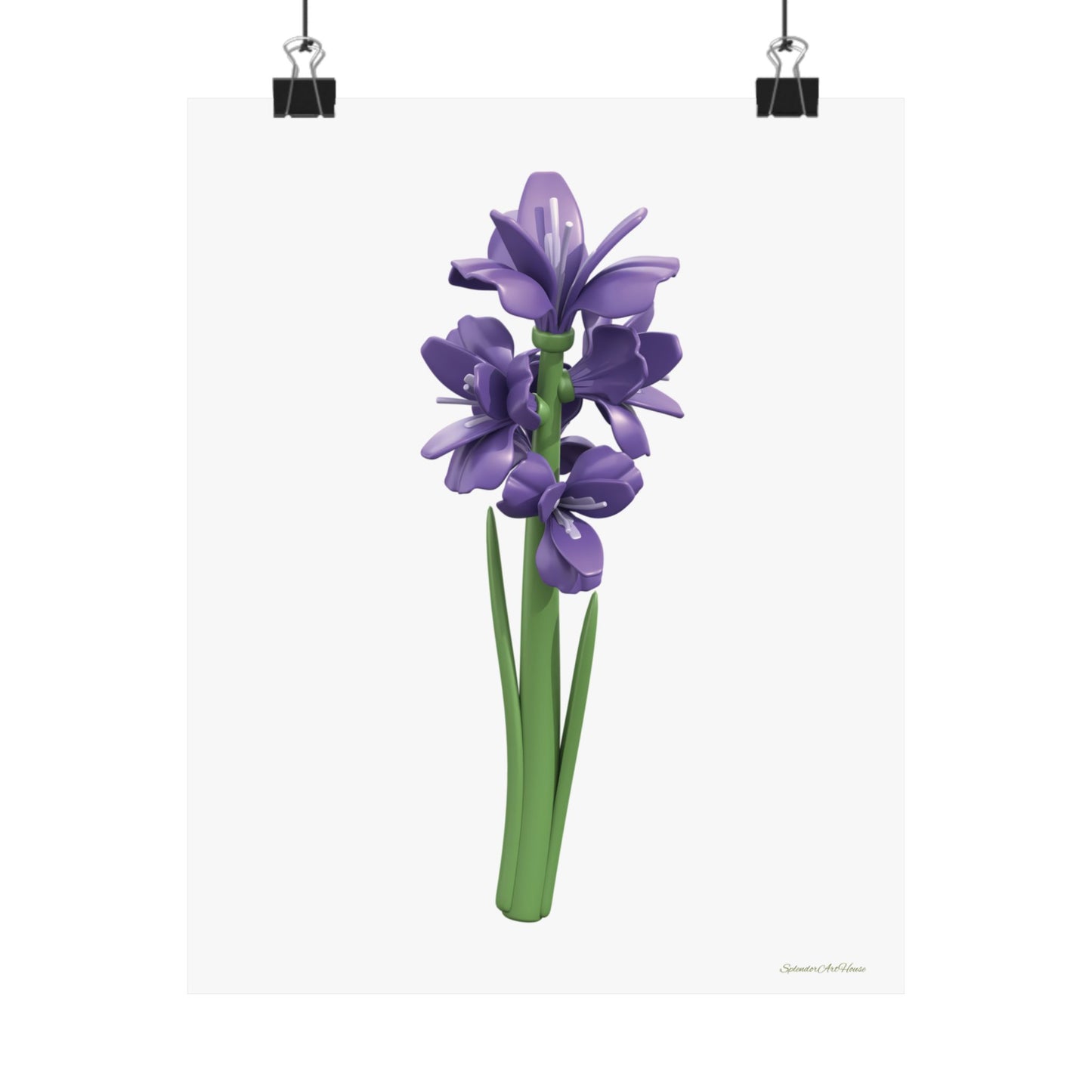 Floral, Matte Vertical Poster