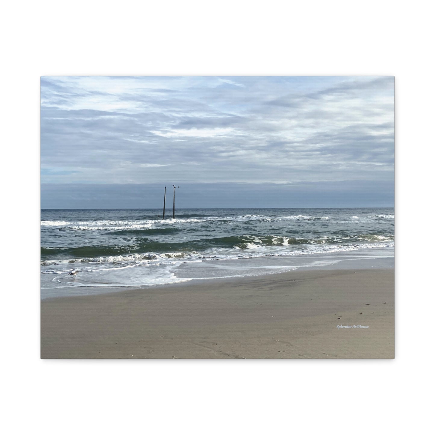 Ocean, Matte Canvas, Stretched, 1.25"