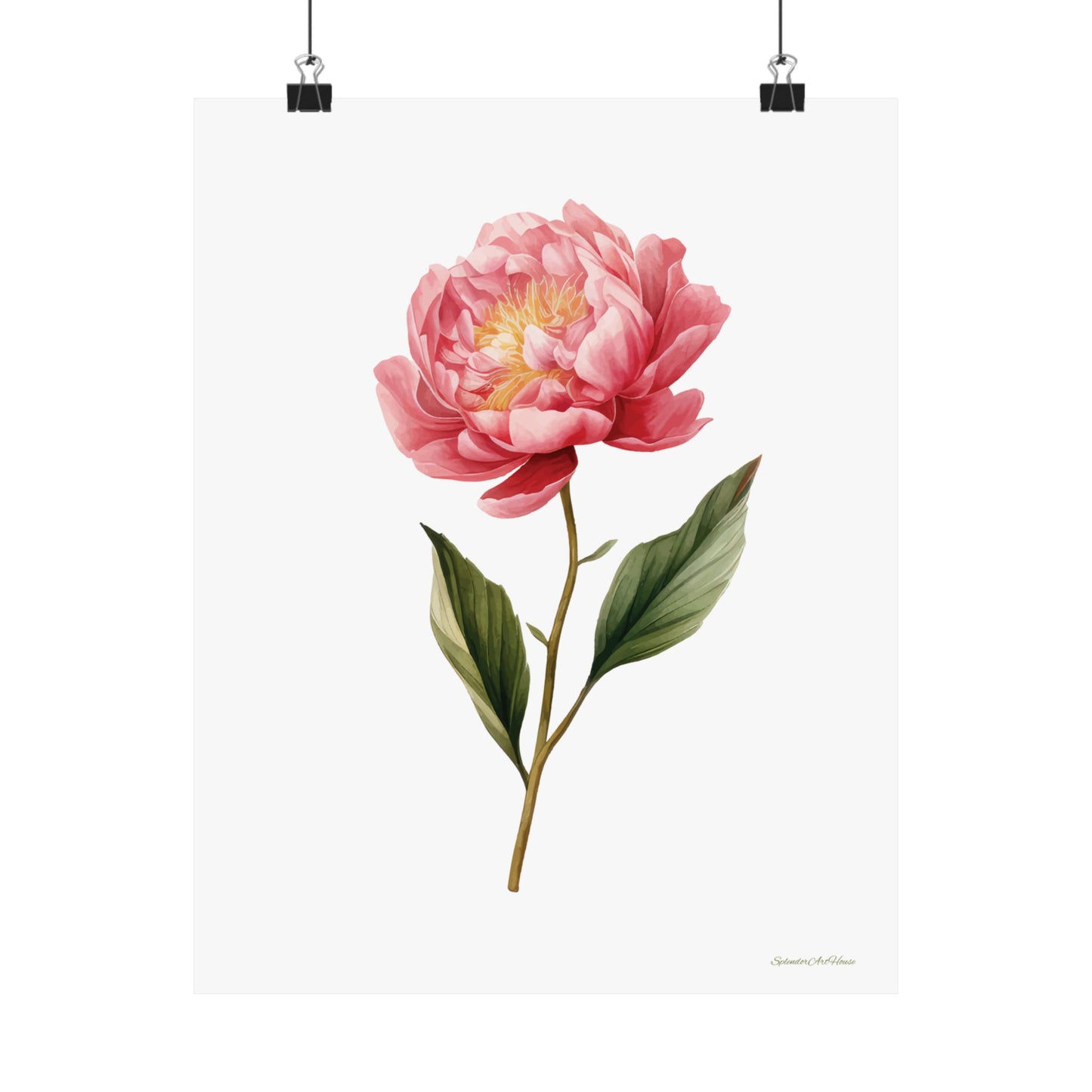 Floral, Matte Vertical Poster