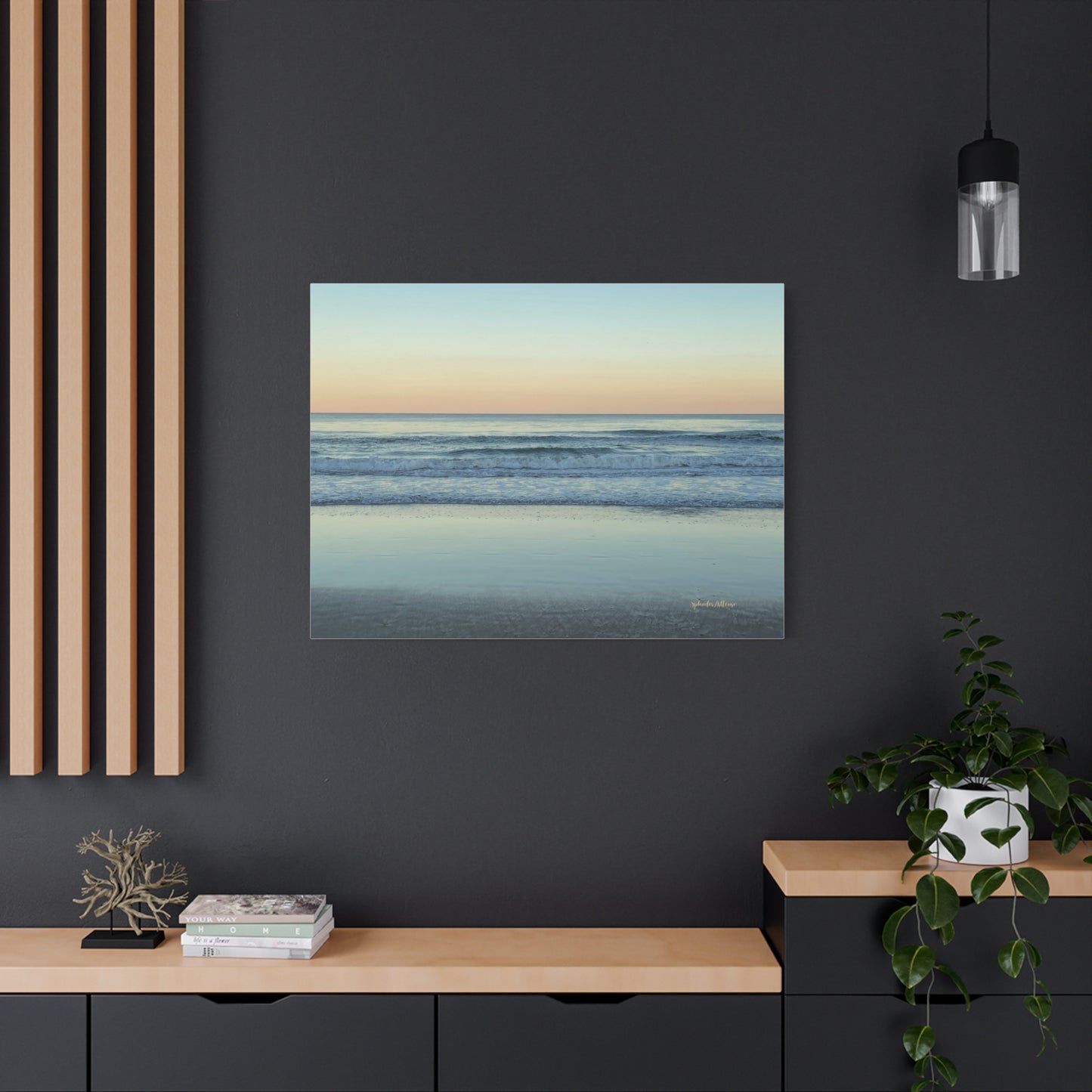 Ocean, Matte Canvas, Stretched, 1.25"