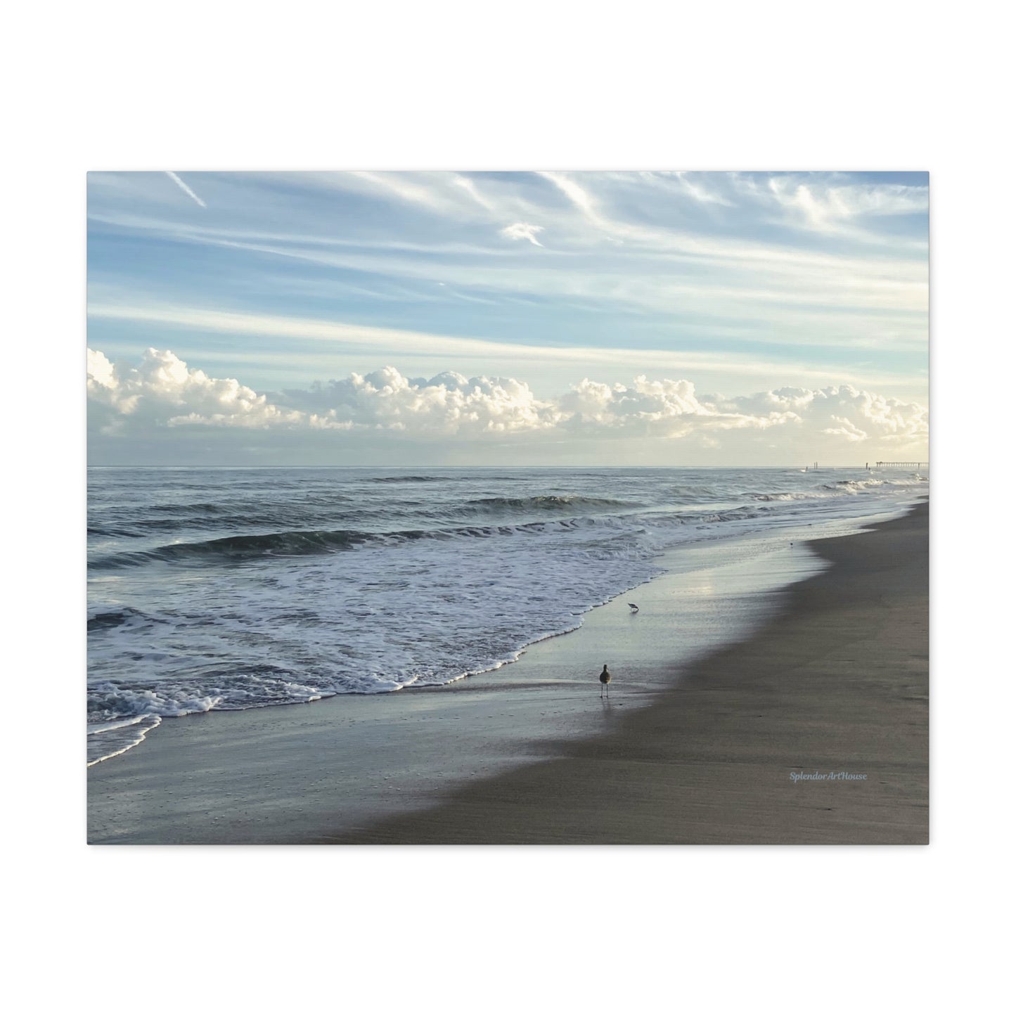 Ocean, Matte Canvas, Stretched, 1.25"