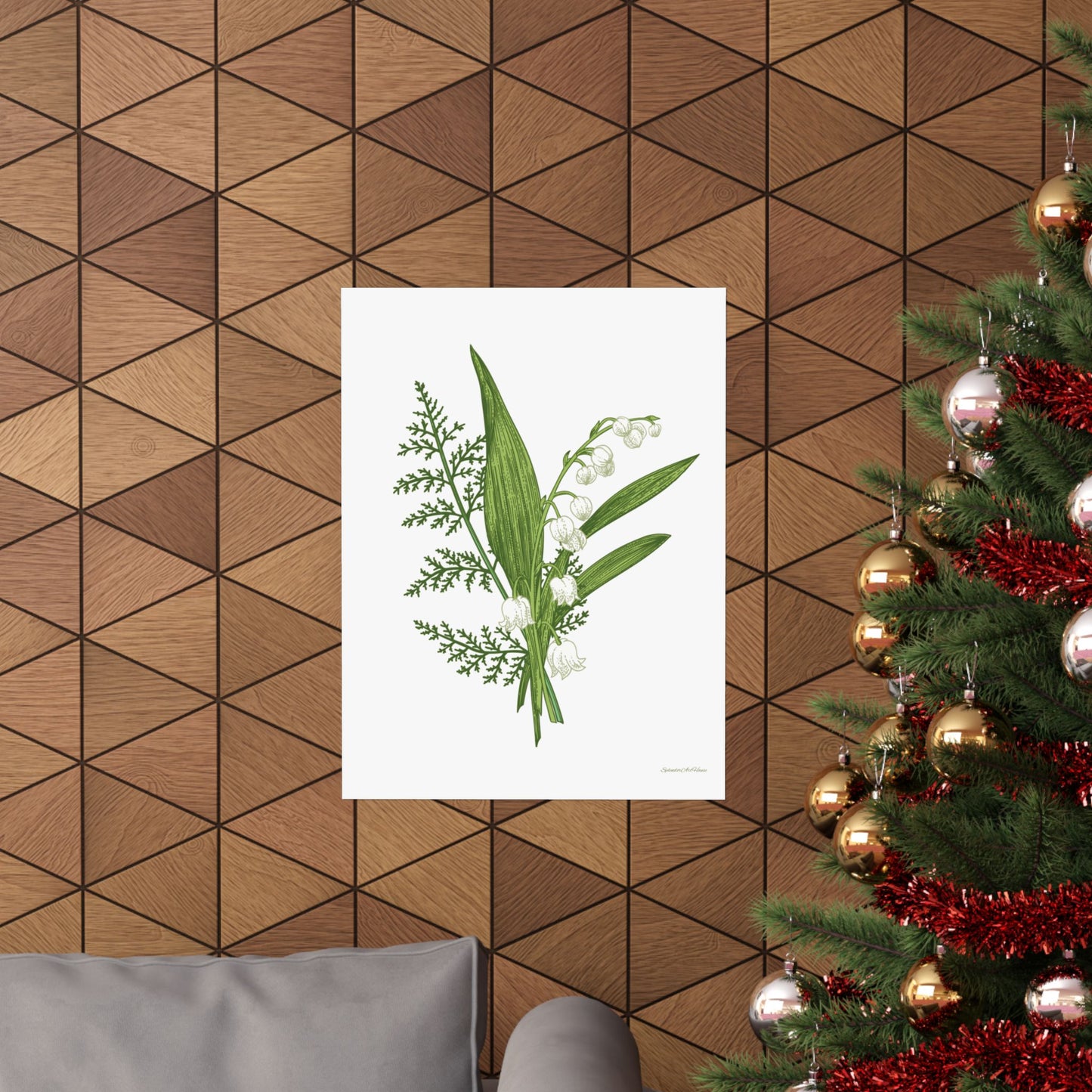 Floral, Matte Vertical Poster