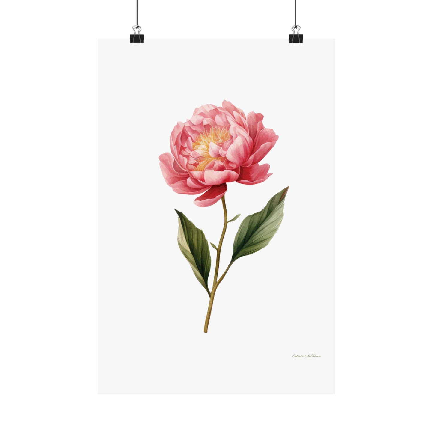 Floral, Matte Vertical Poster