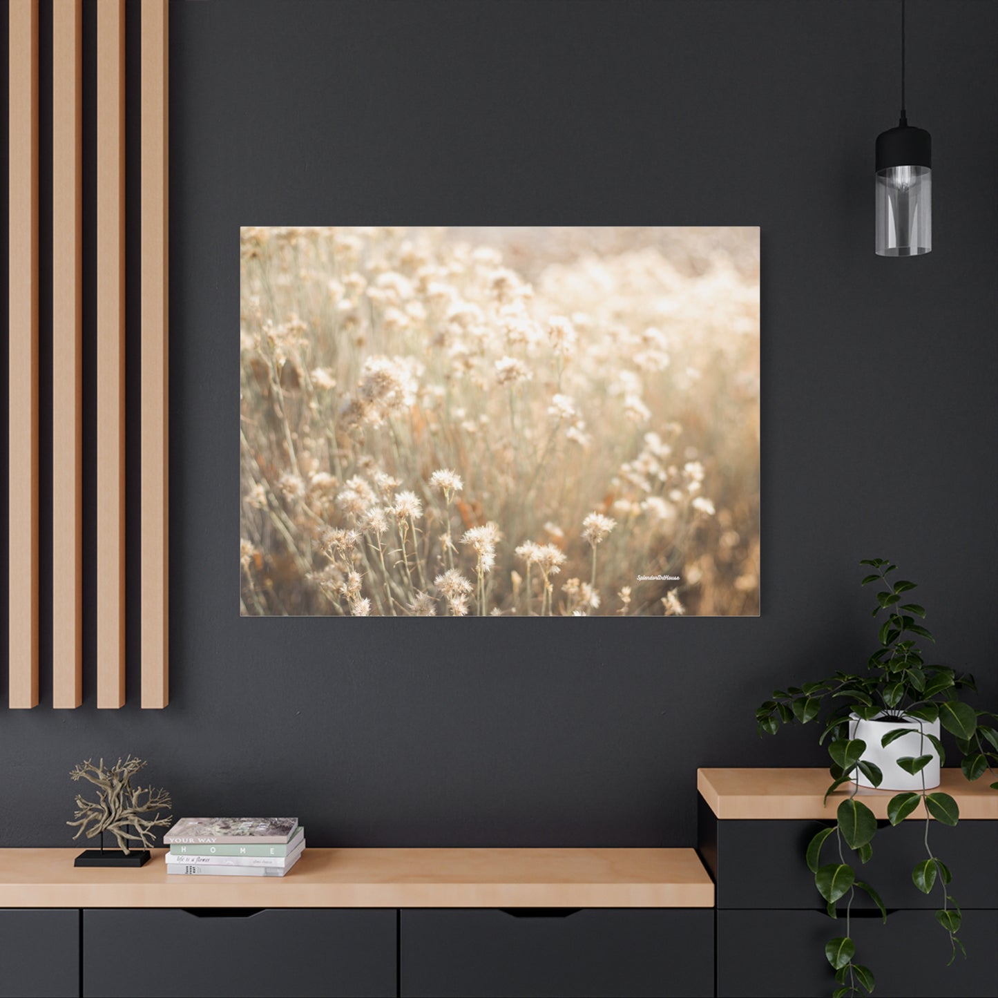 Floral, Matte Canvas, Stretched, 1.25"