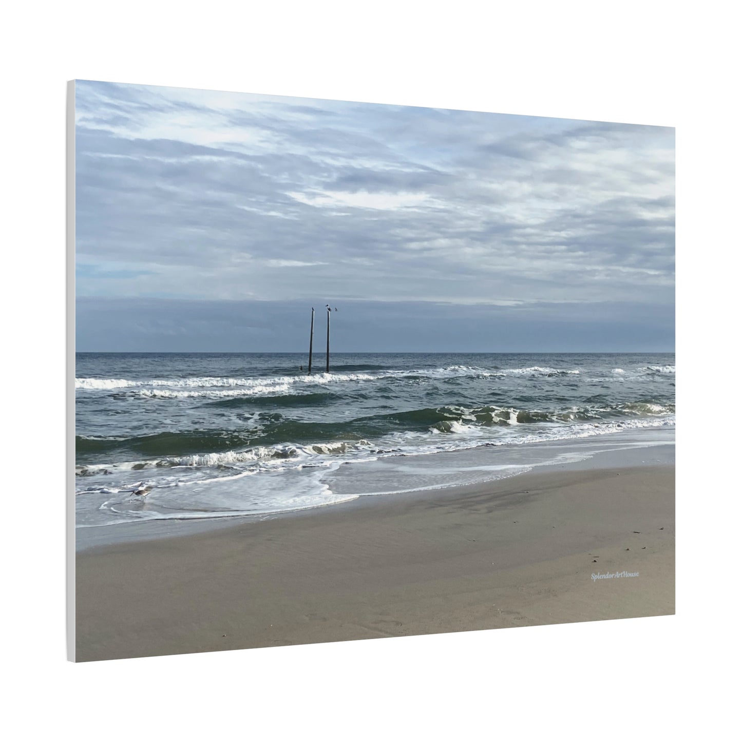 Ocean, Matte Canvas, Stretched, 1.25"