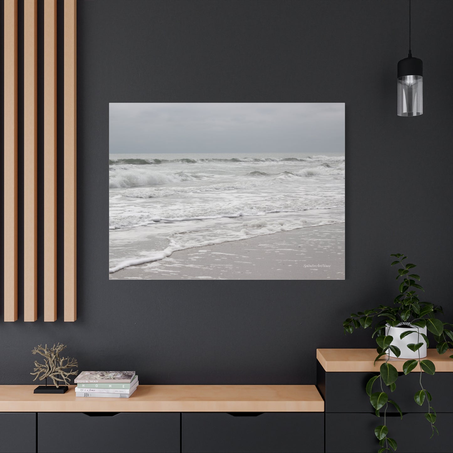 Ocean, Matte Canvas, Stretched, 1.25"