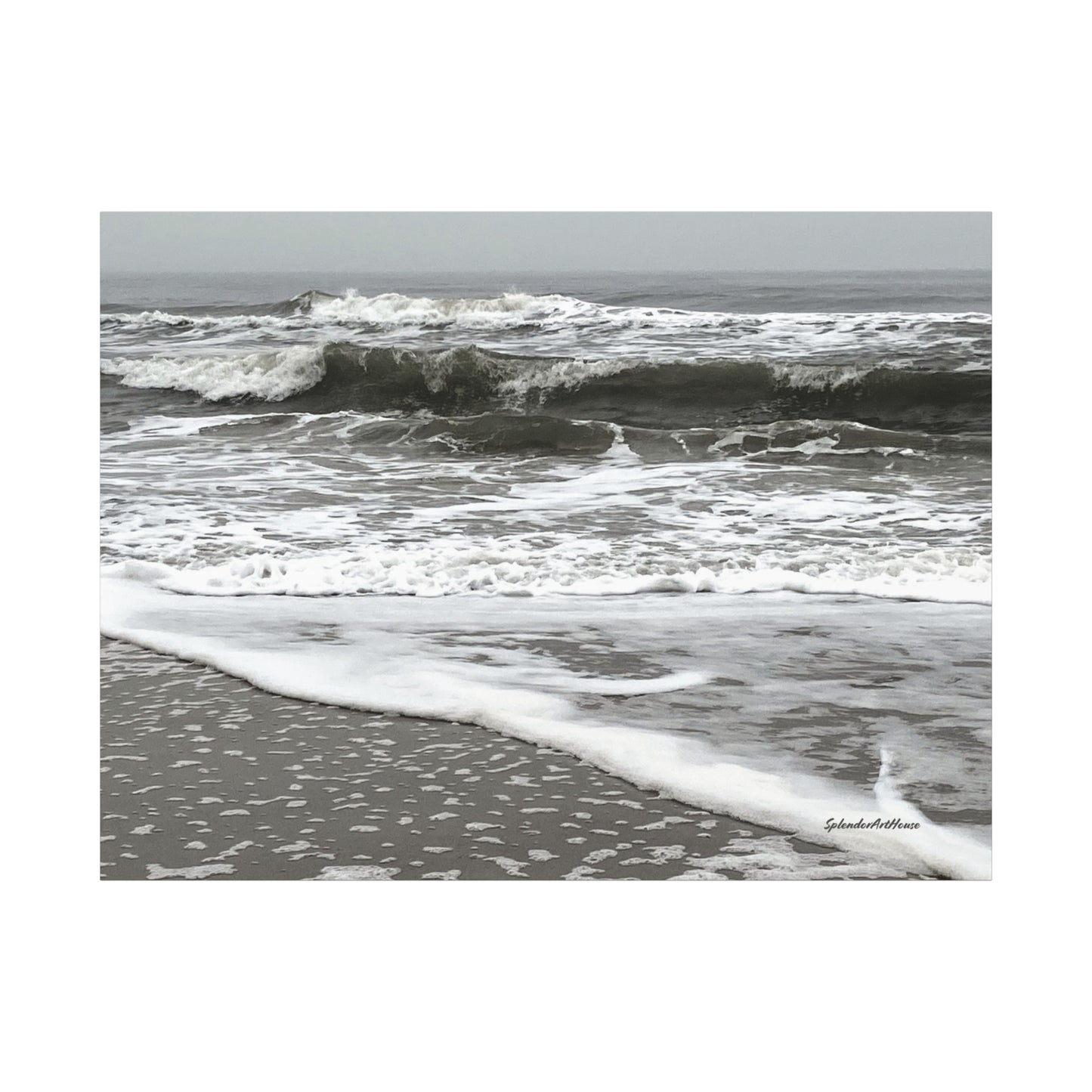Ocean, Matte Canvas, Stretched, 1.25"