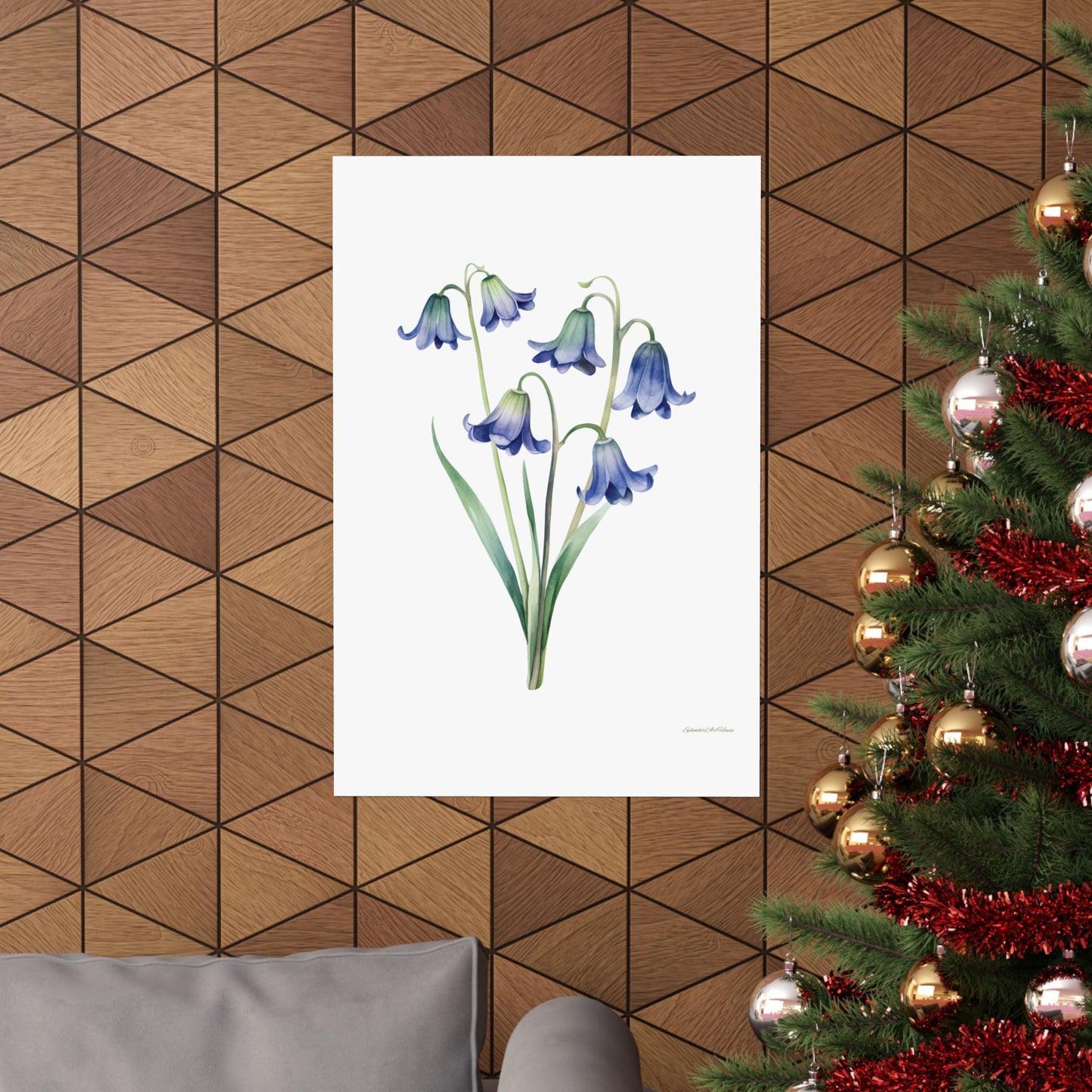 Floral, Matte Vertical Poster