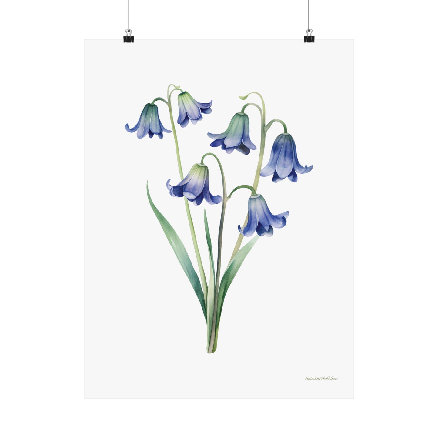 Floral, Matte Vertical Poster