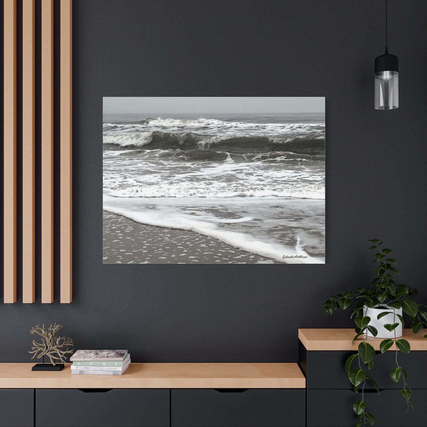 Ocean, Matte Canvas, Stretched, 1.25"