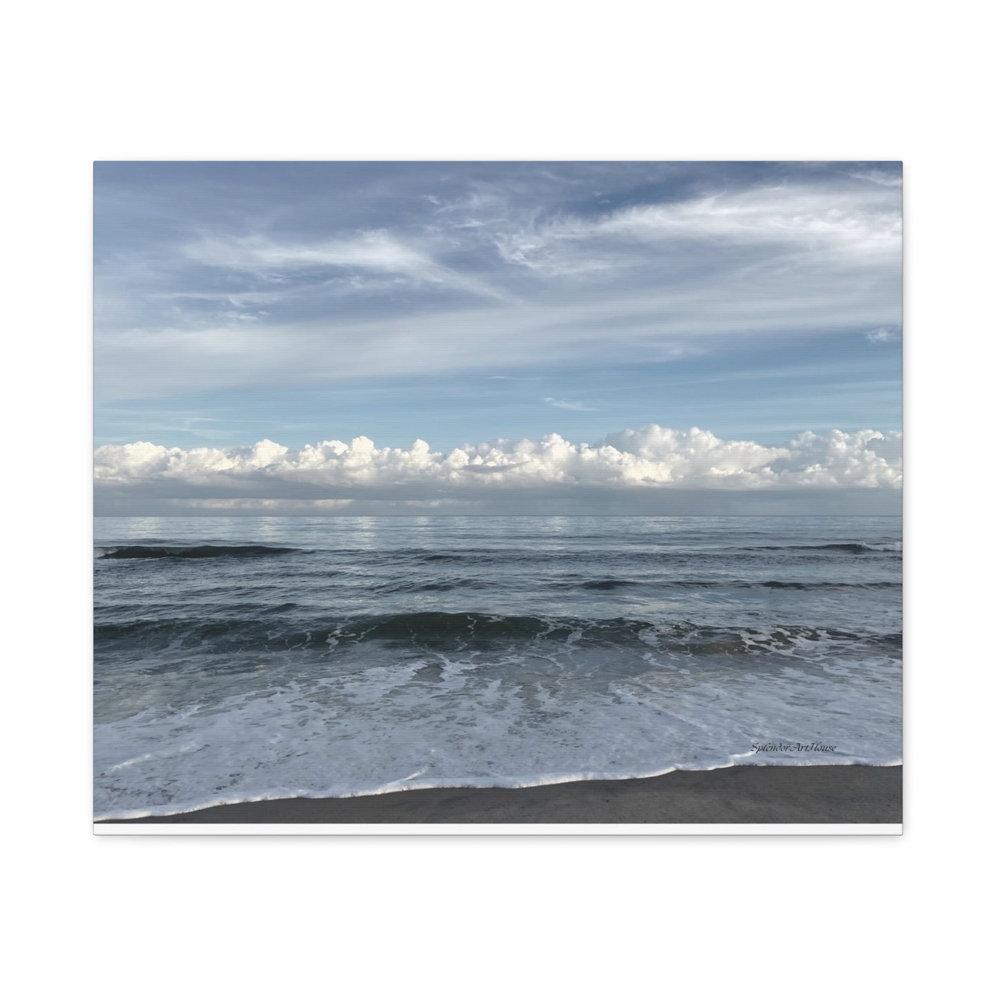 Ocean, Matte Canvas, Stretched, 1.25"