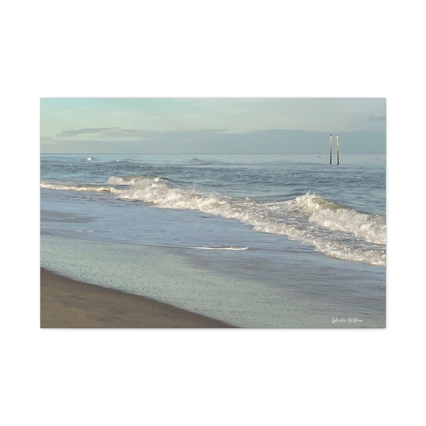 Ocean, Matte Canvas, Stretched, 1.25"
