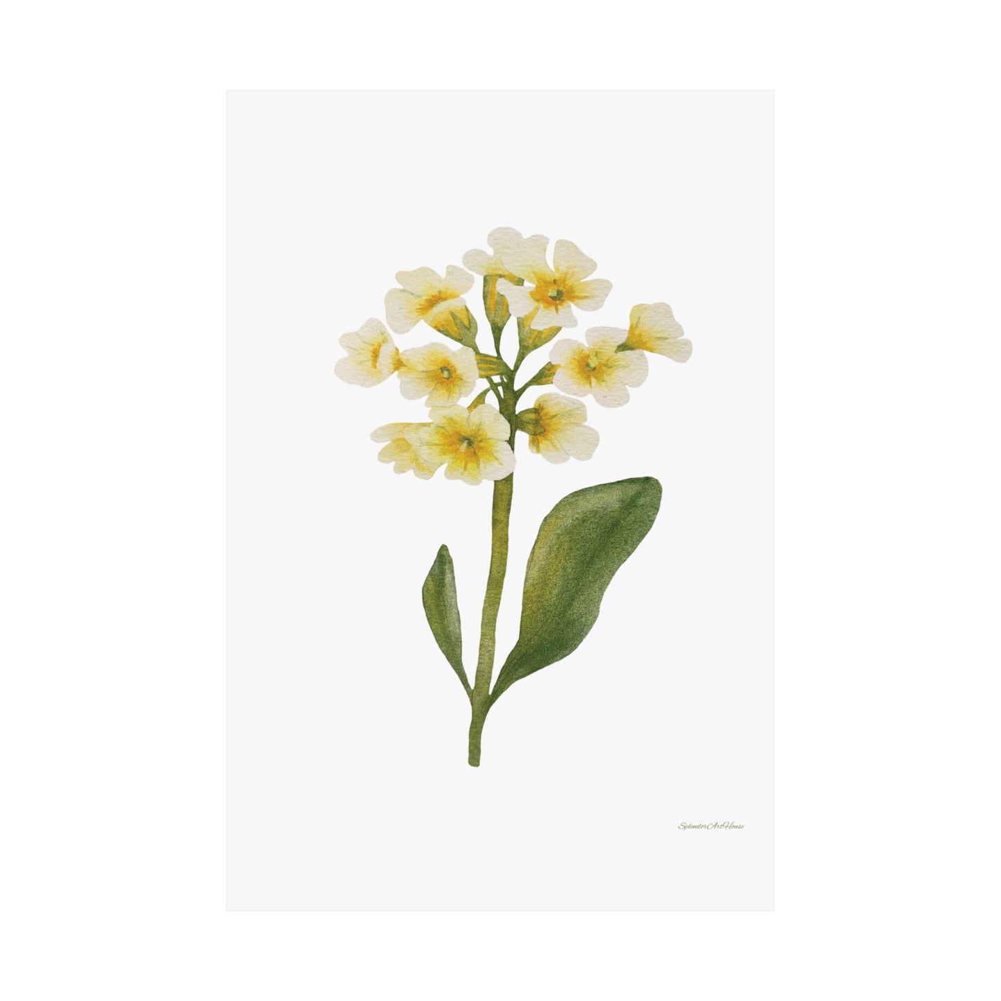 Floral, Matte Vertical Poster