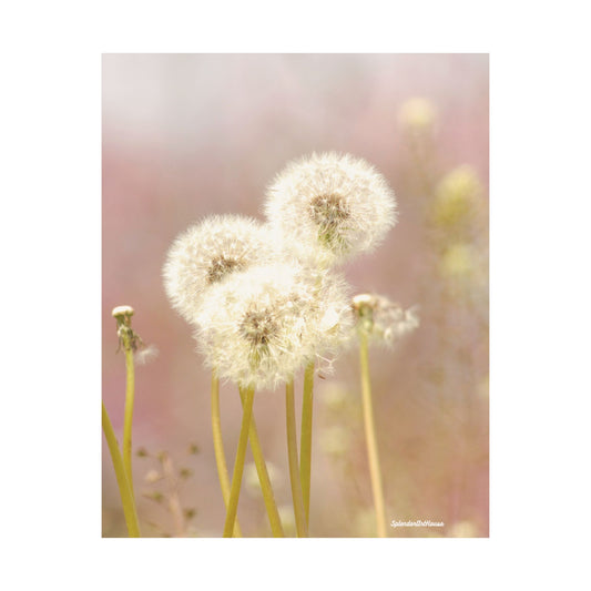 Floral, Matte Vertical Poster