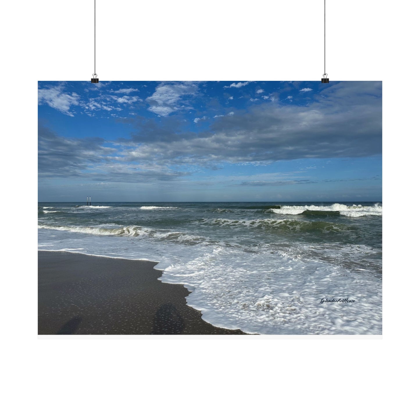 Ocean, Matte Horizontal Poster