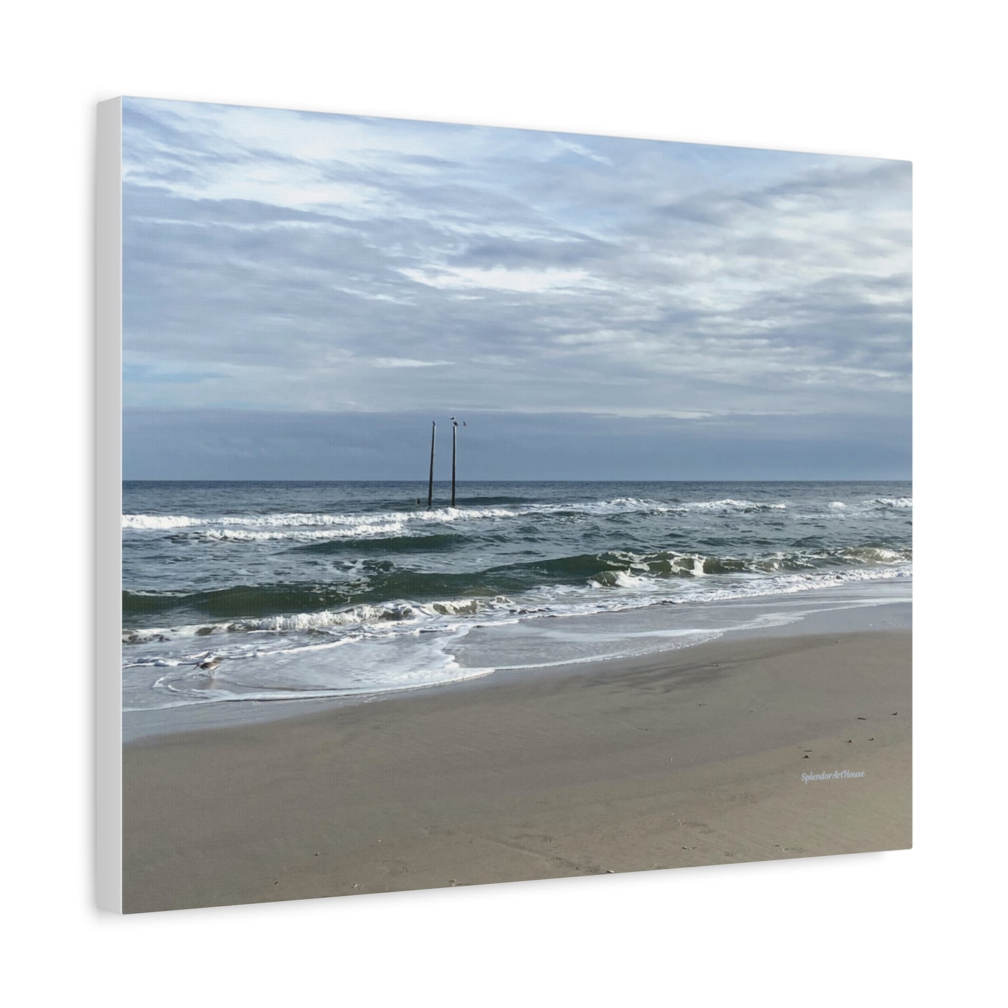 Ocean, Matte Canvas, Stretched, 1.25"