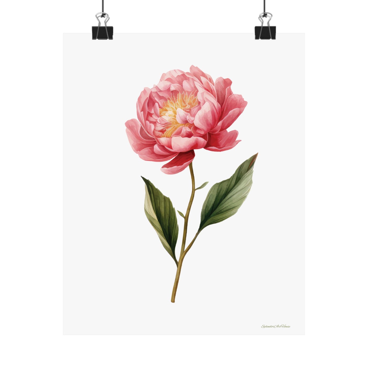 Floral, Matte Vertical Poster