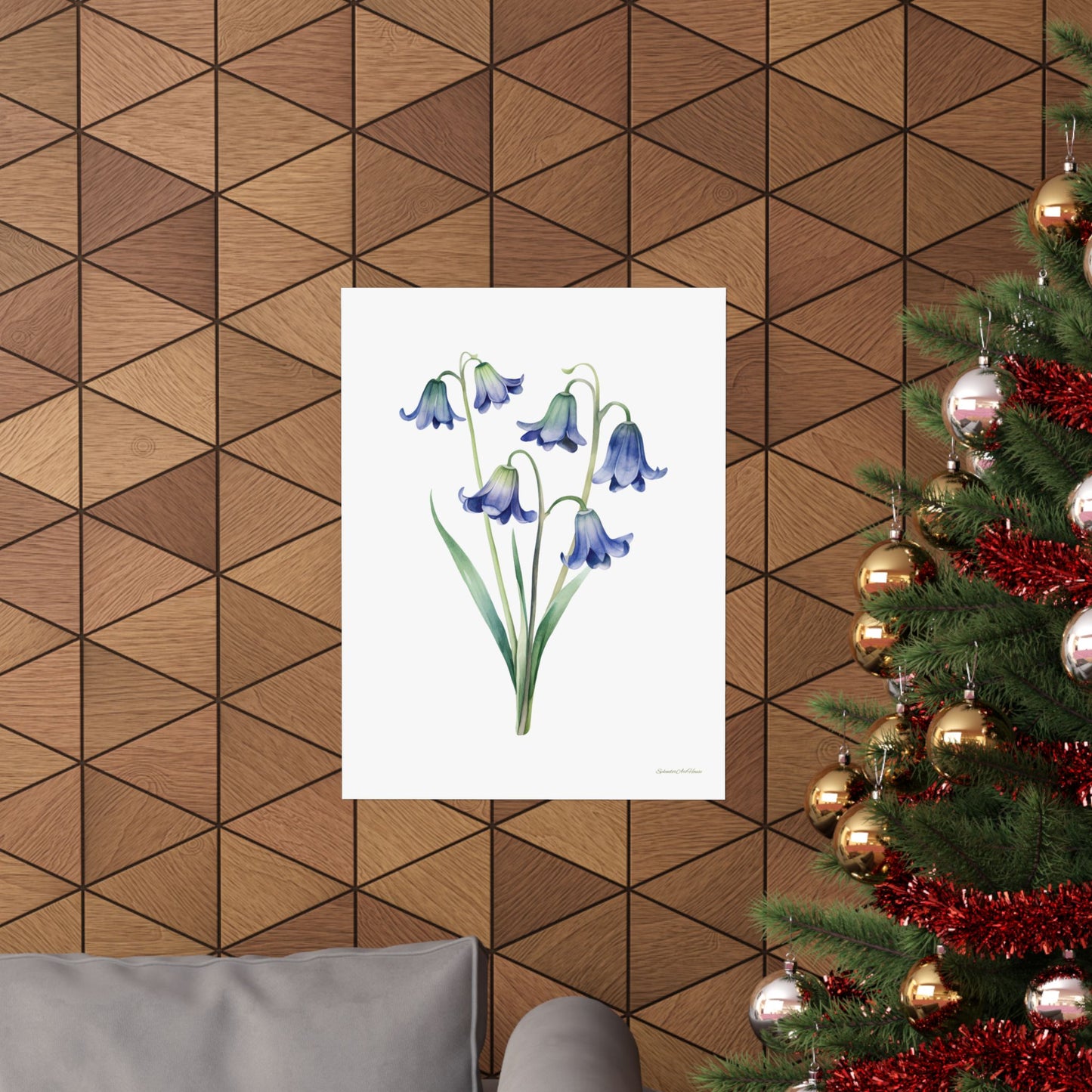 Floral, Matte Vertical Poster
