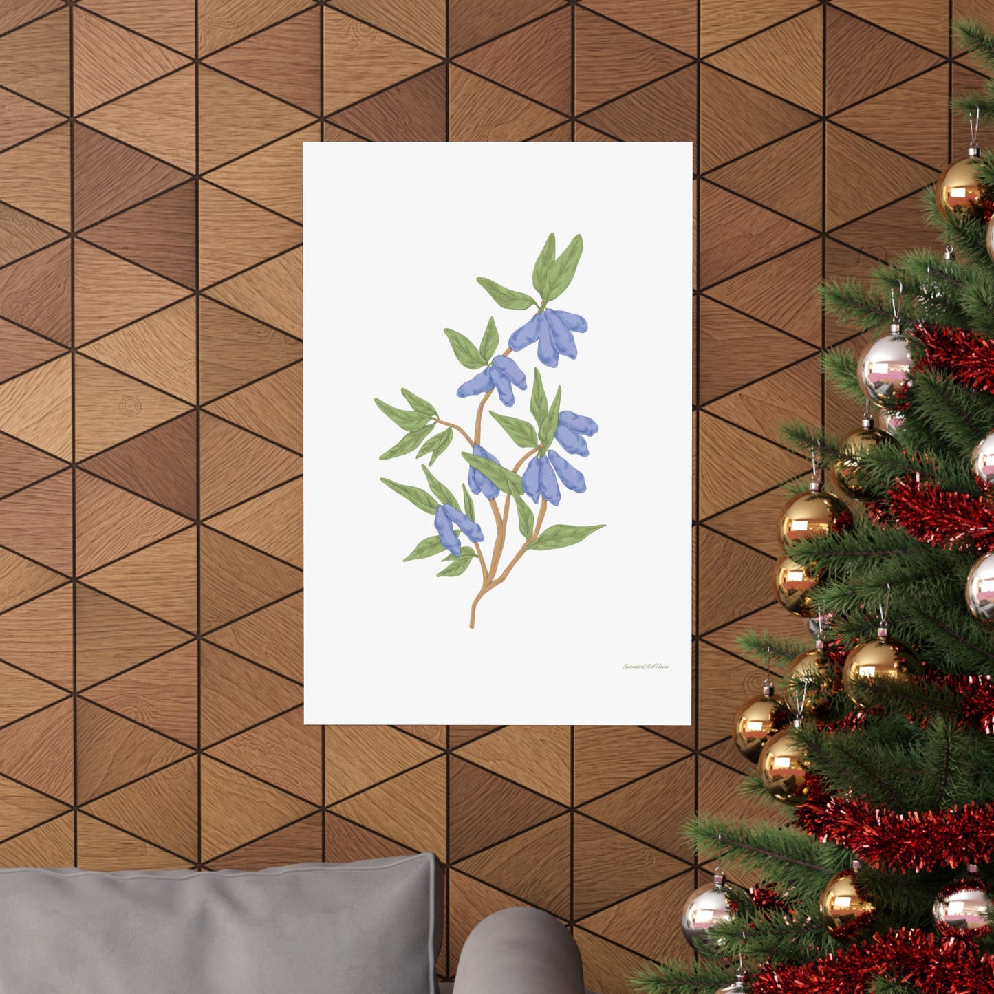 Floral, Matte Vertical Poster