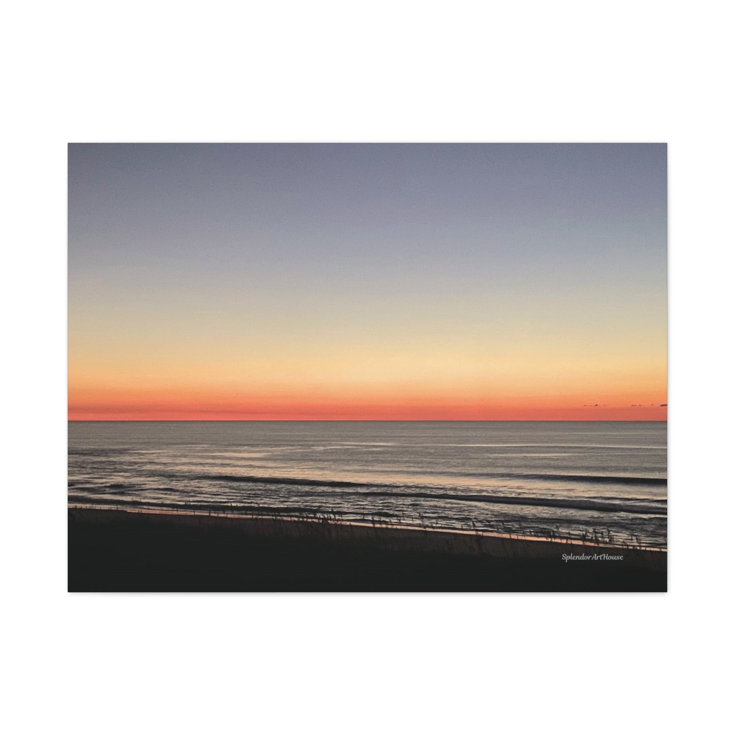 Ocean, Matte Canvas, Stretched, 1.25"