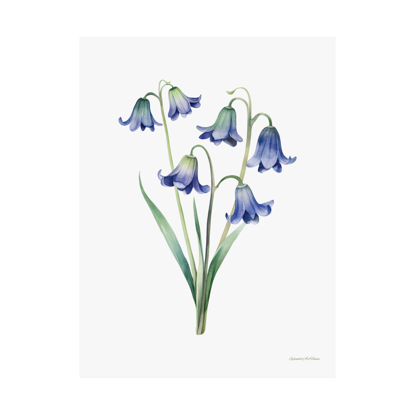 Floral, Matte Vertical Poster