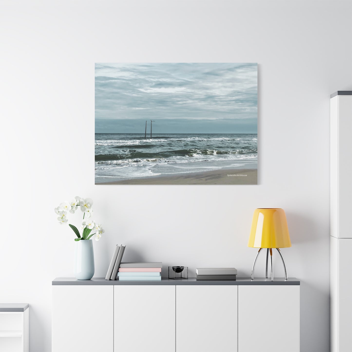 Ocean, Matte Canvas, Stretched, 1.25"