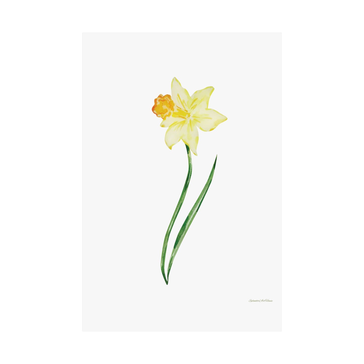 Floral, Matte Vertical Poster